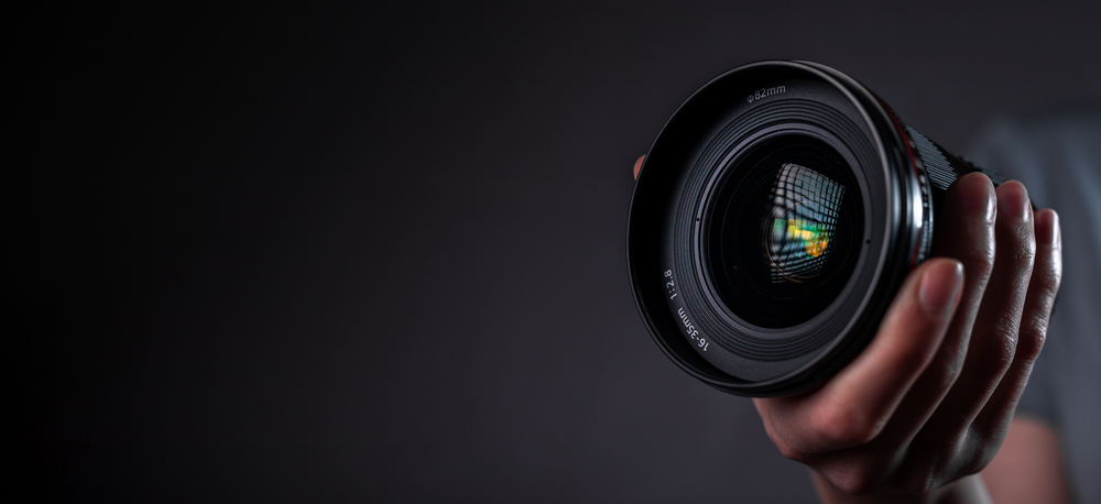 lente de camara profesional